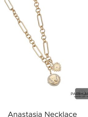 Park Lane Gold-Tone Layered Charm Necklace